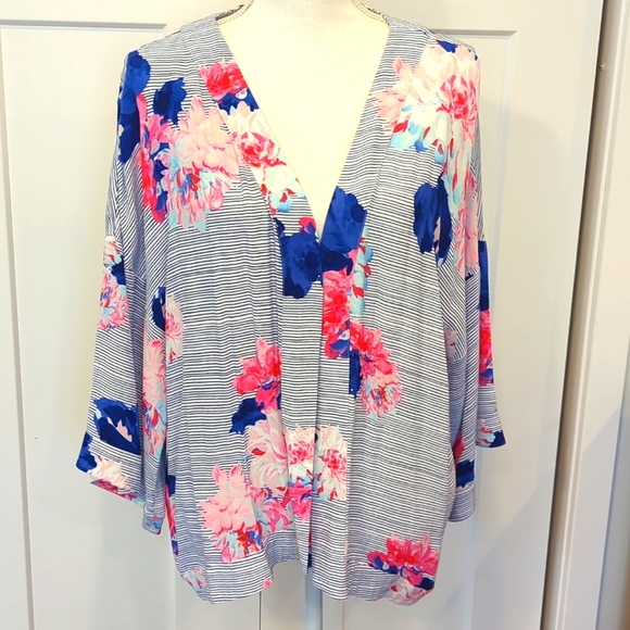 Joules Floral Open Tunic M - Picture 1 of 8